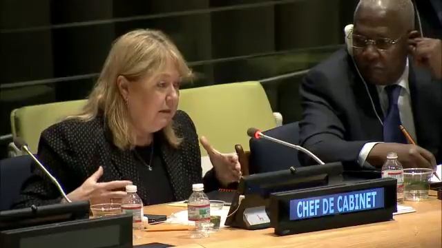 Susana Malcorra (Chef de Cabinet), Briefing on the Ebola virus outbreak