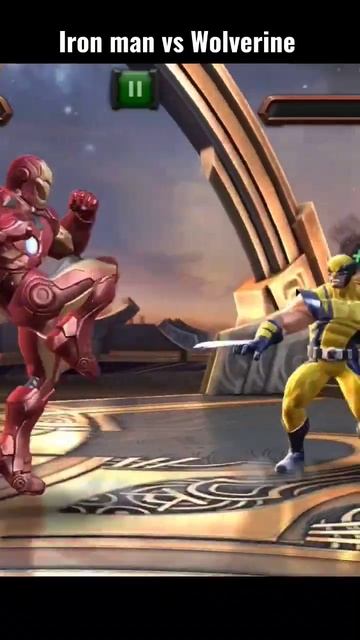 Iron man vs Wolverine #avengersgame Marval contest of champion