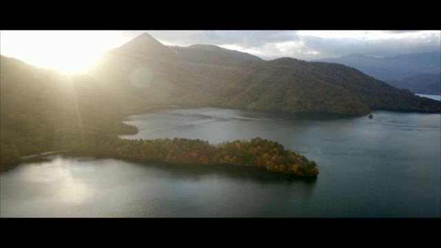 【八丁出島の紅葉】ドローン（mavic 2 pro）空撮映像＠栃木の奥日光！Cinematic drone video in Japan.