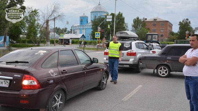 Автофлешмоб 335 Ачинску -  расширенная фан. версия