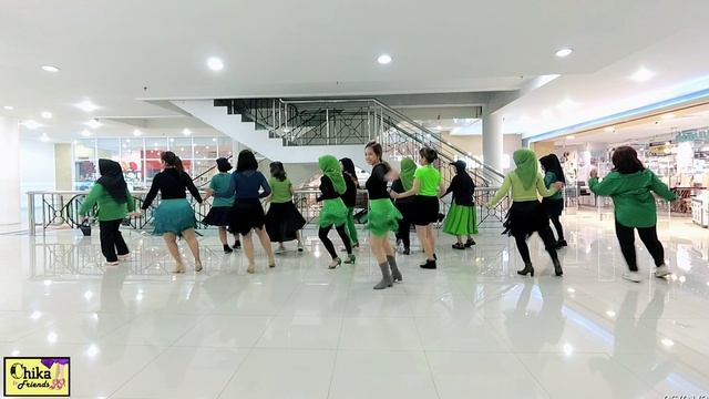 SOUL QUEEN | Line Dance | Demo by Chika & Friends - CGM Class