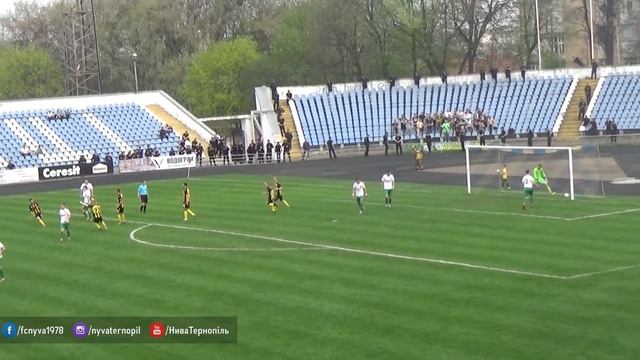 "Буковина" - "Нива" 1:0: гол