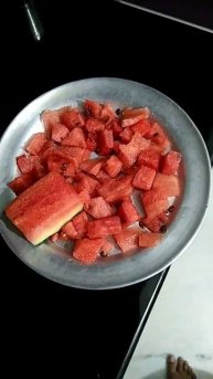 watermelon pieces