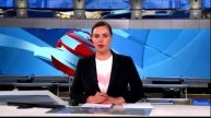 Anti-war activist interrupts live Russian state TV news show