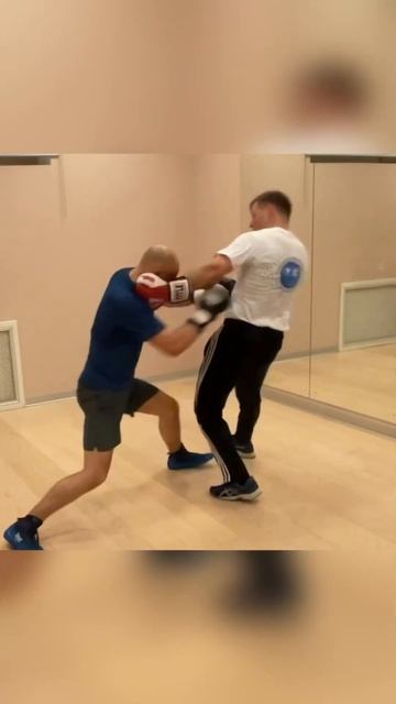 Вытянуть и пробить #boxing #training #fight