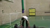 Mike 70 Kg Snatch @ SCAT 14.01.09 TERRIBLE FOR ME !!! @ 60 KG BODYWEIGHT