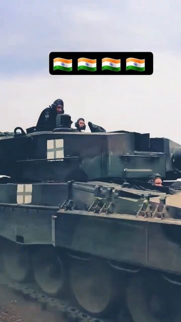 Leopard 2A4 during bilateral exercise #army #indianarmy #military #shorts