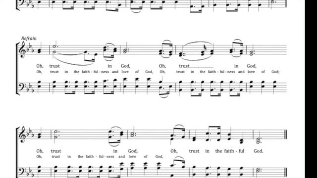 The Faithfulness of God played by Helen Kreps, pianist and Brent Beggs organist