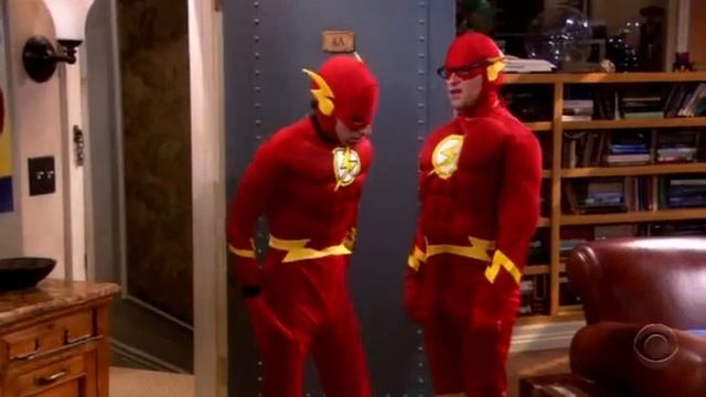 The Big Bang Theory - Flash scene