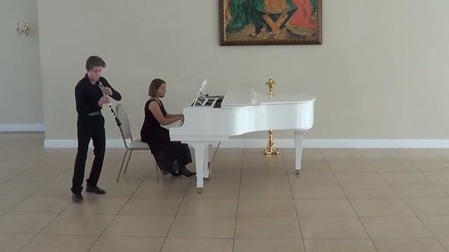 17 Анна Быстрова и Тимофей Яхнов, К Сен Санс  Соната для гобоя и фортепиано