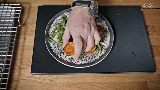 SAŁATKA Z MORELAMI I SEREM FETA - PRZEPIS - 4K