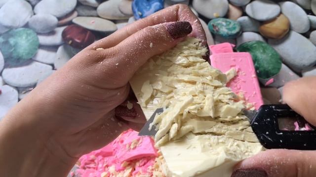 Very very dry soap/АСМР Режу очень сухое мыло "Весна"/ASMR Soap Carving (NO TALKING)/Relaxing Sound