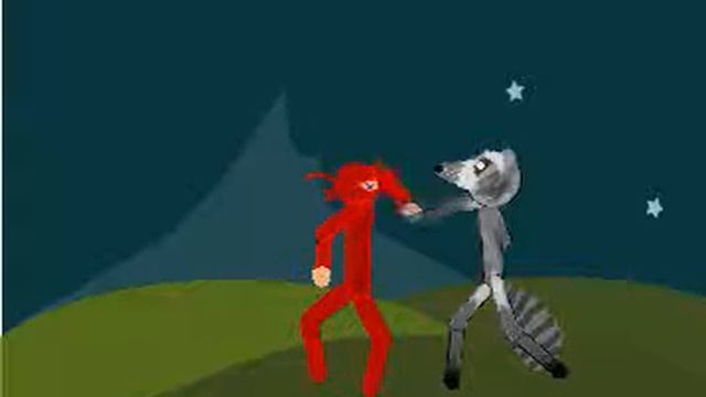 Ниндзя vs енот