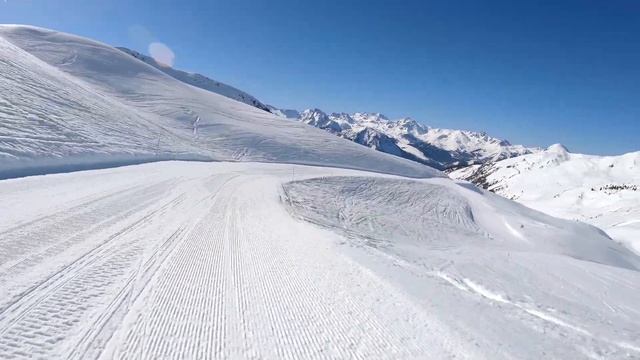 La Plagne Piste Guide: Best Area for Beginners 4K