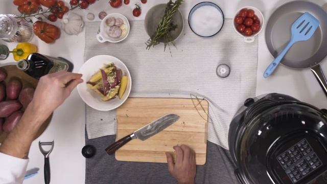 Картофель по деревенски