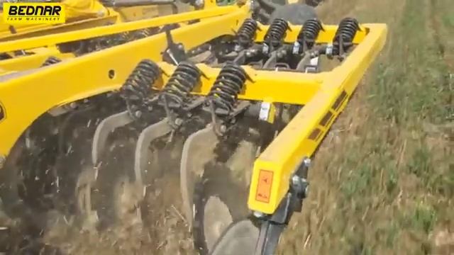 BEDNAR Atlas AO 6000 - Борона дисковая полунавесная. Чехия.