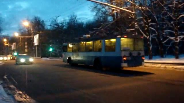 московский троллейбус № 3301 маршрут 54.