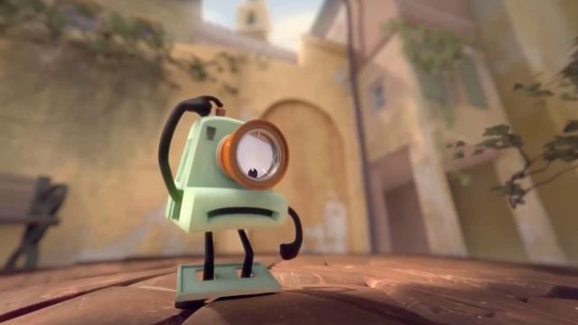 A little girl breaks her old camera, but the camera is not ready to call it quits!