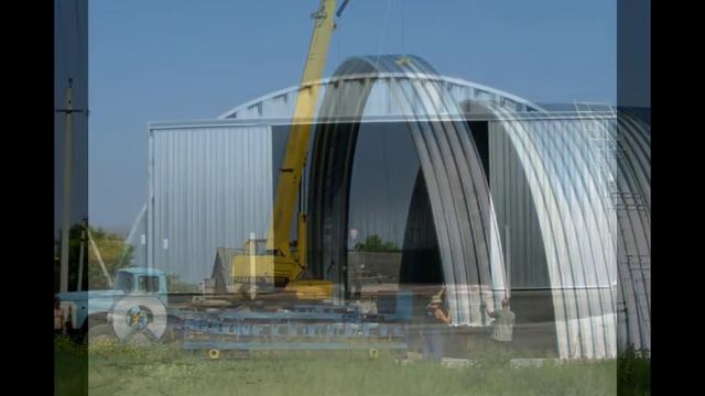 Строительство арочных ангаров в Ставропольском крае. АнгарГрупп. т. 8(47396) 5-82-90