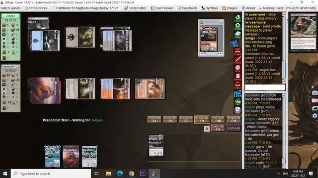 Pauper Match - Erratic Explosion vs UB Mill