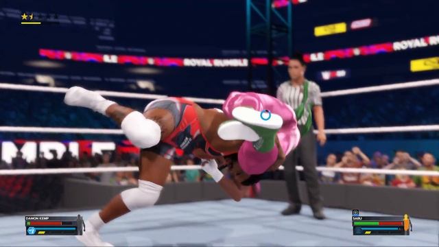 WWE 2K23 Damon Kemp Entrance & Theme Song (Head Stomper) With Signatures, Finishers & Victory Scene