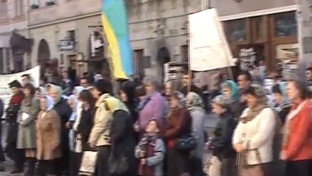 Маніфестація УП  ГКЦ проти гомосексуалізму і втрати незалежності України