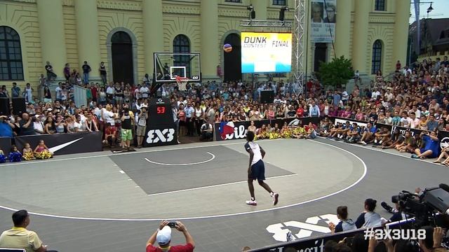 Kobe Paras Wins Dunk Contest - 2015 FIBA 3x3 U18 World Championships | 3x3 Basketball