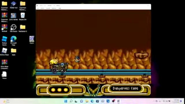 playing Pac-Man 2 on Sega EMU