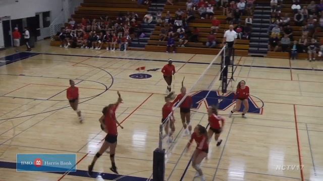 Naperville Central vs West Aurora Girls Volleyball 8.27.19