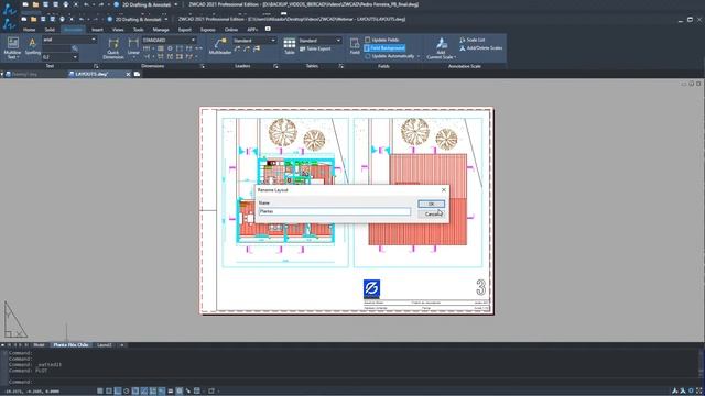 ACADEMIA IBERCAD - ZWCAD - Como Imprimir Ficheiros no Formato .DWG Utilizando Layouts