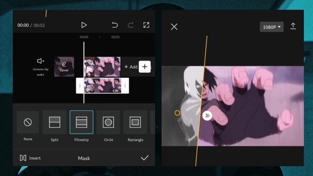 How to make Xenoz Negative line overlay on Capcut // tutorial. #naruto #anime #capcut #xenoz