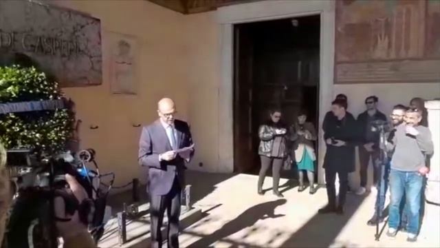 25 aprile evento in ricordo di Alcide De Gasperi a San Lorenzo, l'intervento di Angelino Alfano