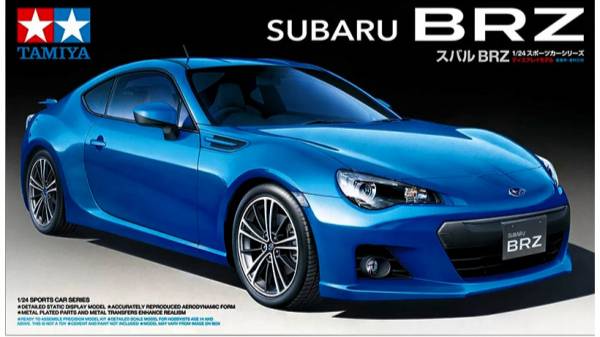 Распаковка Tamiya 1/24 24324 Subaru BRZ