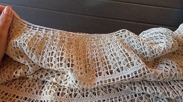 Кофточка крючком, как я ее вязала 🧶Экспресс МК