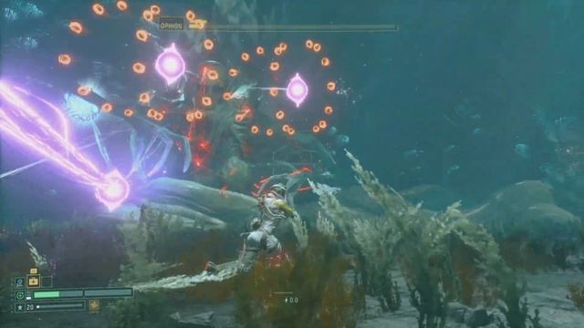 Returnal (Ophion battle)
