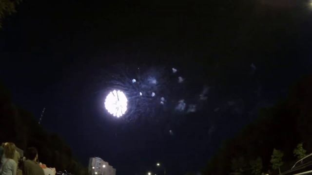 День города Обнинск. Салют