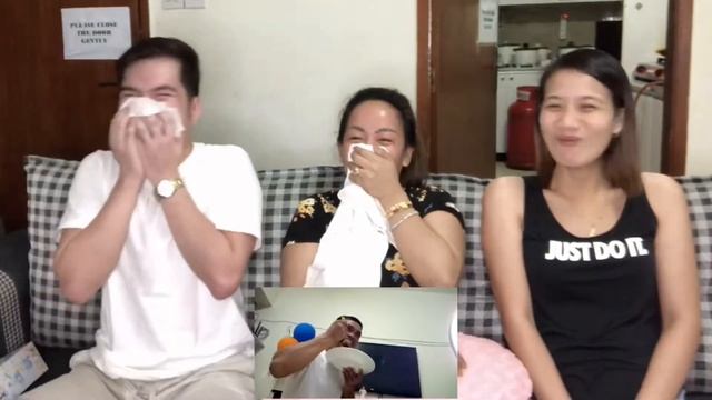 Bawal Tumawa Challenge With Chinny Dubayy l by Tantan & Erica