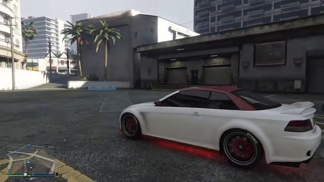 Grand Theft Auto V - Ubermacht Sentinel With Neon Kit