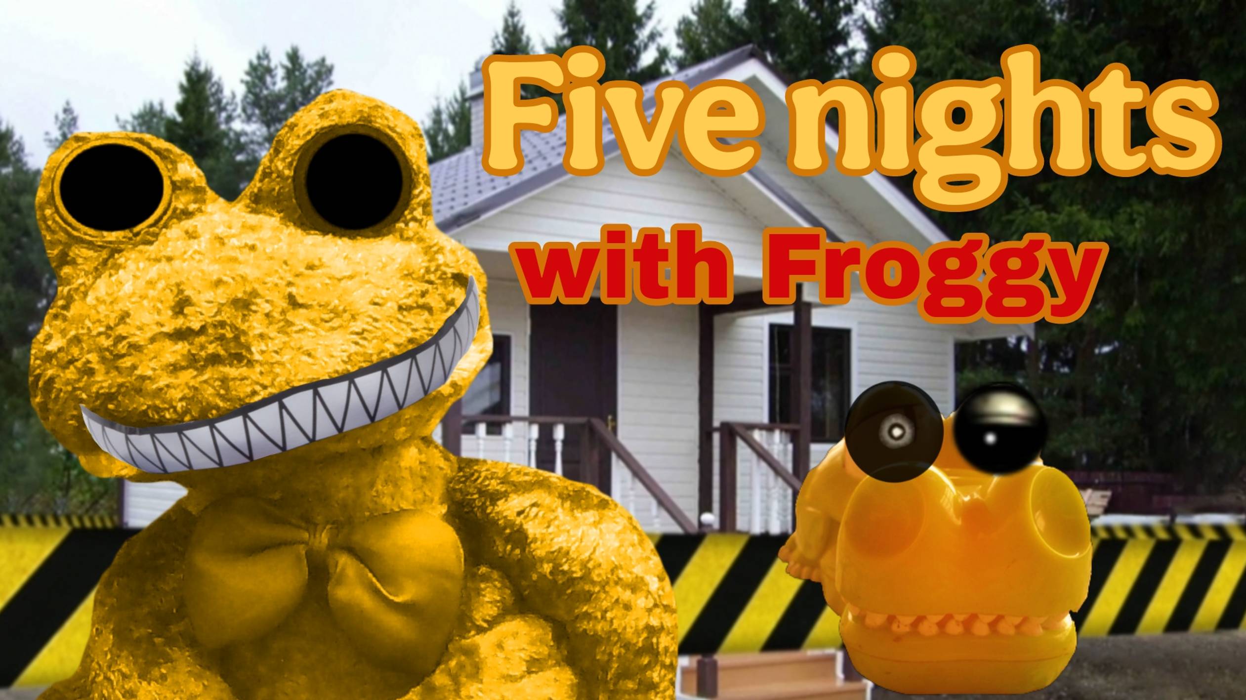 золотой фрогги убивает!➡️Five night with Froggy (2) 4-5 ночи