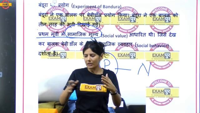 UP SUPER TET || CDP || By Aruna Ma'am || Class-64 || Teaching principles (Albert Bandura theory)