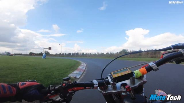 Pitbike Streckencheck | Cheb in Tschechien | Outdoor, Breit, Schnell, viel Grip | Racetrck und Apex