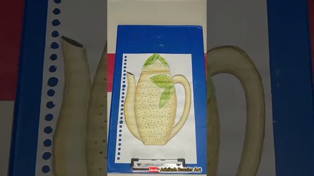 How To Draw A Teapot in 3D (Long Version) | Menggambar Teko 3D #art #full #painting #drawing #video
