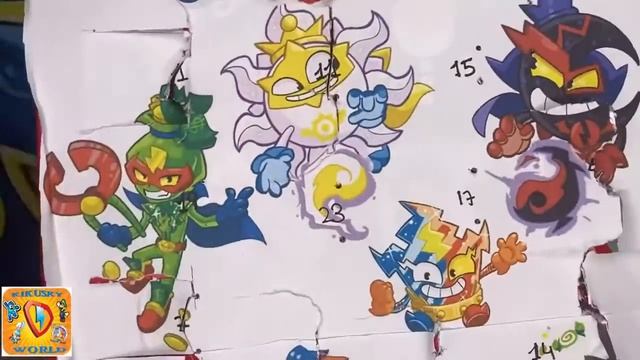 🎄🎅🏼UNBOXING CALENDARIO ADVIENTO SUPERTHINGS🎄🎅🏼NAVIDAD SUPERTHINGS RESCUE FORCE SUPERZINGS NEON