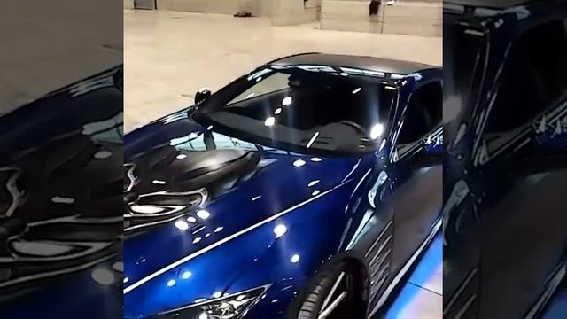Black panther car with Kirk McAllister