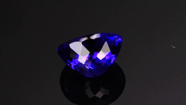 Blue Violet Oval Tanzanite Gemstone 3.44 Carats