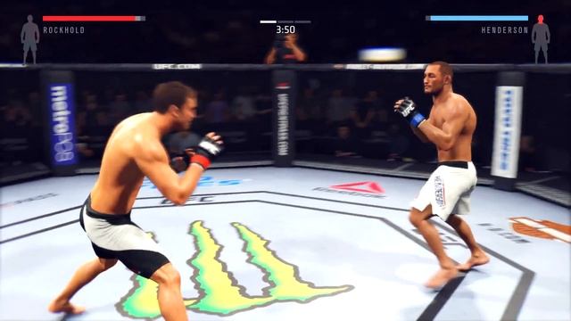 Dan Henderson's Right Hand Broke His Neck! Hendo Power! EA Sports UFC 2 Online Gameplay