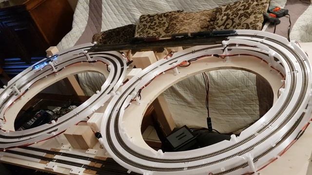 N scale 3D printed helix running test