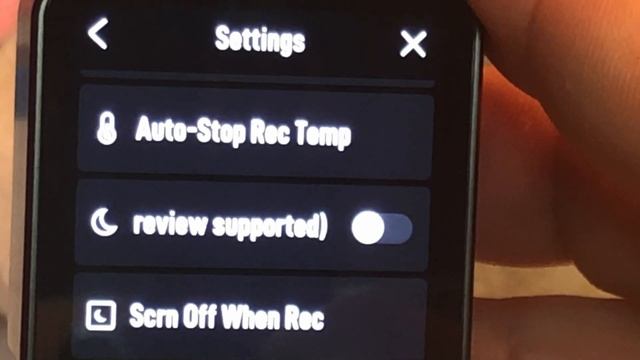 DJI Action 2 Look @ Settings Interface / Operating System Software MFR # CP.OS.00000197.01