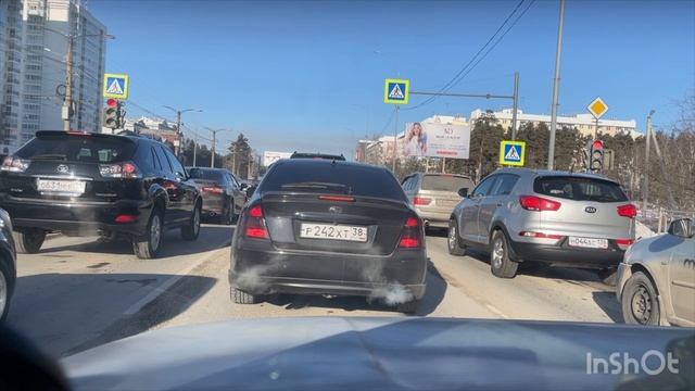Ангарск, Ленинградский проспект. Февраль 2025