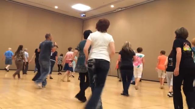 Psycho Line dance by Jill Babinec & Guyton Mundy @ WWW 2015 Reno